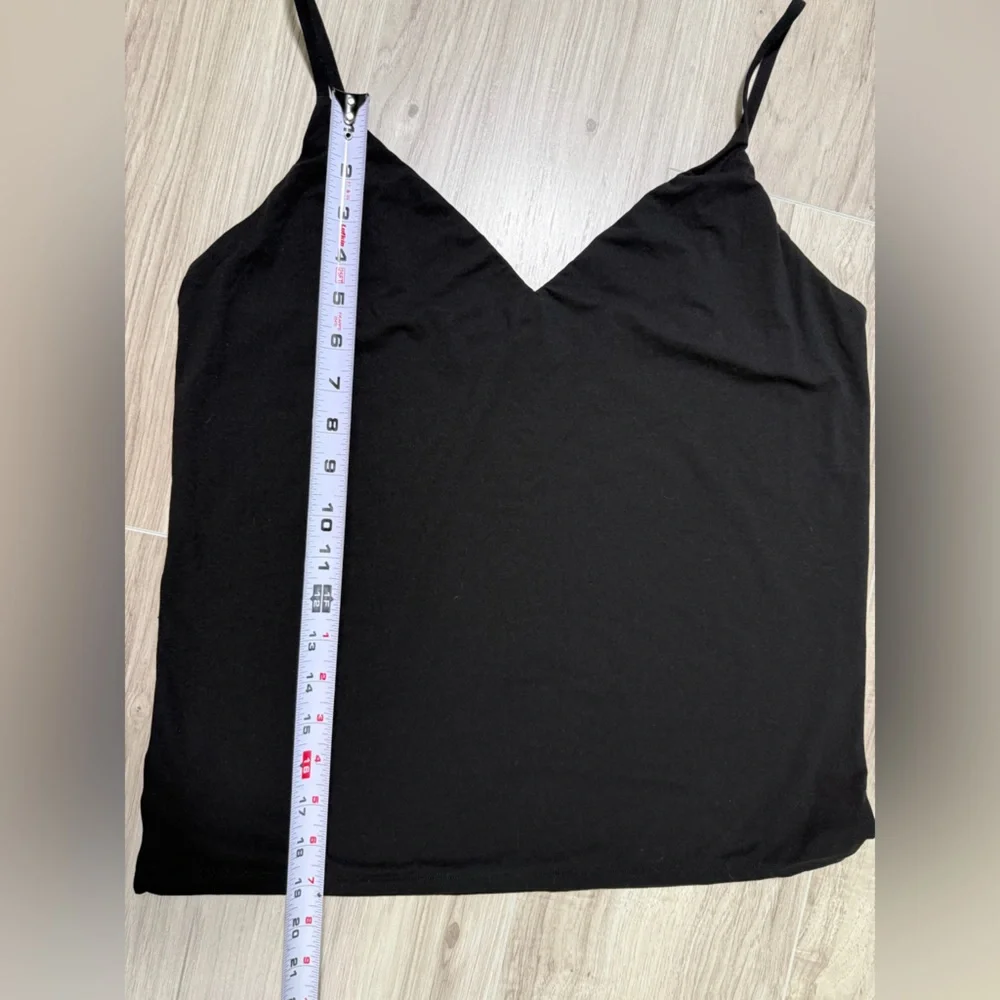 White House Black Market Black Spaghetti-Strap Cami - Picture 5 of 6